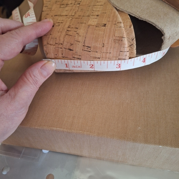 Kork-Ease Alex Boho Leather Wedge Platform Sandals Brown Comfort Slingback Sz 10 - Picture 6 of 12